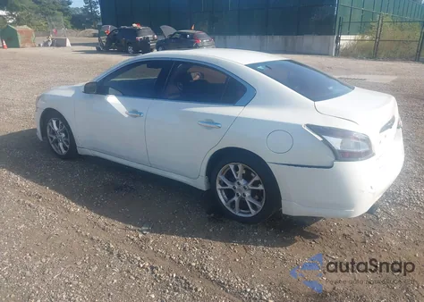 2014 Nissan Maxima 3.5 S z USA, uszkodzony, nr VIN 1N4AA5AP9EC472834